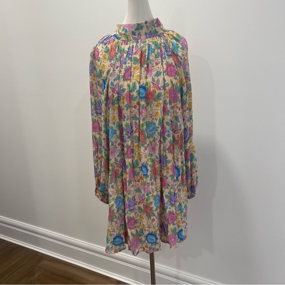 SOLD// Spell Mossy High Neck Mini Dress - Picture 9 of 15